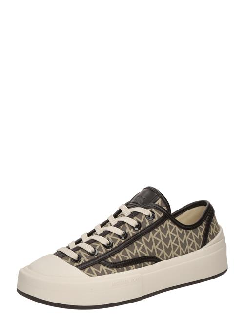 MICHAEL Michael Kors Sneaker low 'JUDE'  beige / mørkebrun / naturhvid