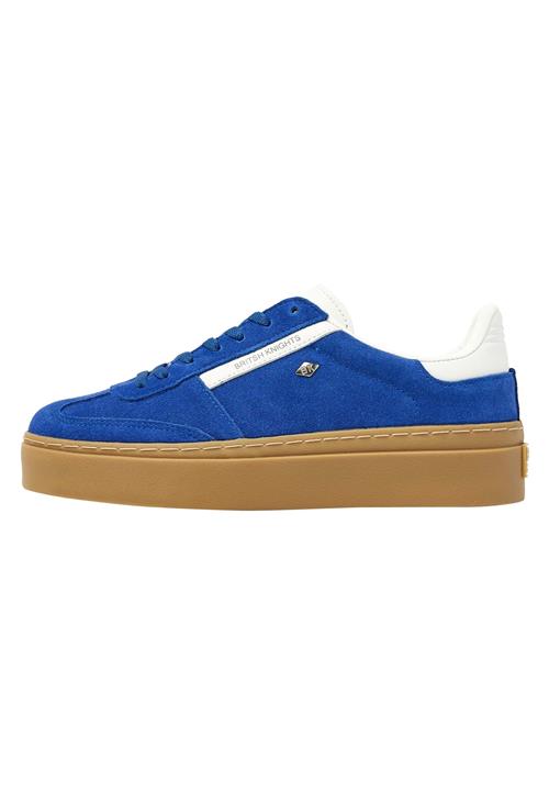 BRITISH KNIGHTS Sneaker low 'Re-Issue'  violetblå / hvid