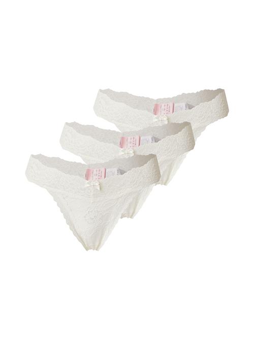 Se Hunkemöller String 'Madison'  hvid ved About You