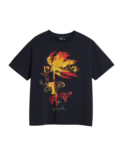 Desigual Shirts  gul / curry / rød / sort
