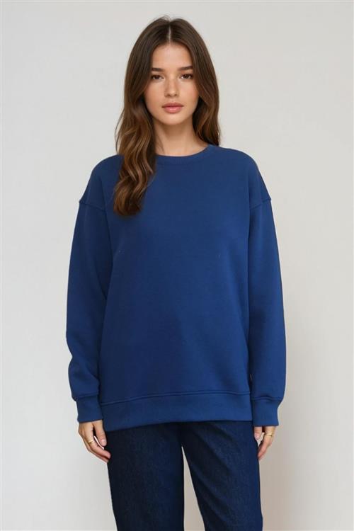 Alina Sweatshirt - Navy - S - TeeShoppen