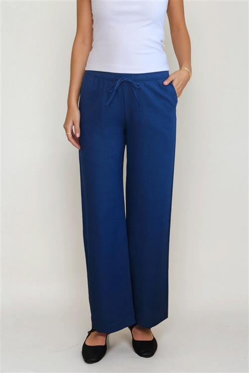 Lilly Pants - Navy - M - TeeShoppen