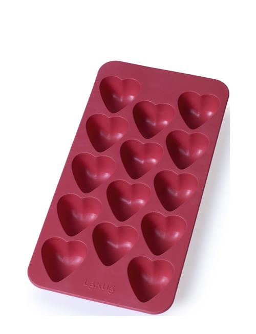 Slim Heart Ice Cube Tray Lekué Red