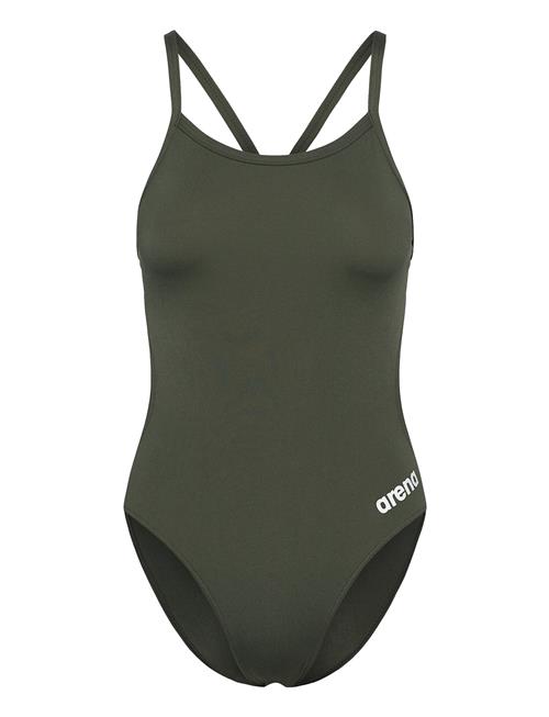 Women's Team Swimsuit Challenge Solid Arena Khaki