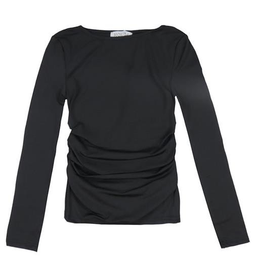 Hound Bluse - Wrincle Top - Sort