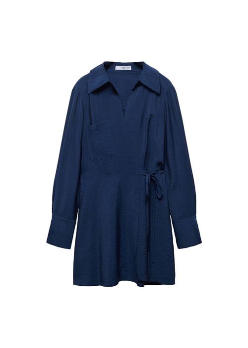 Se MANGO Kjole 'Vane'  navy ved About You