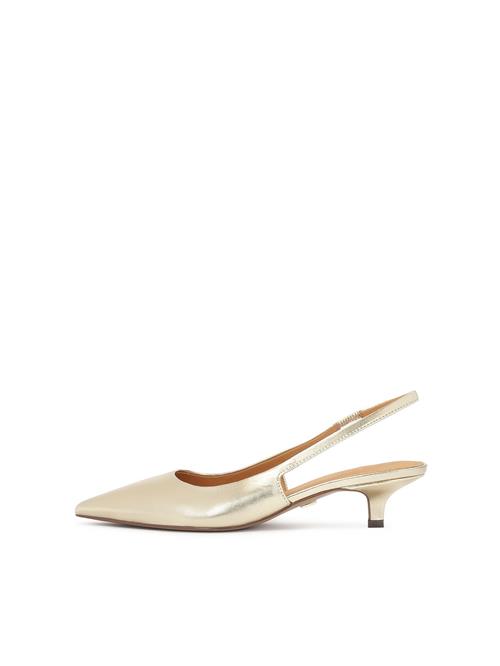Se Kazar Slingpumps  guld ved About You