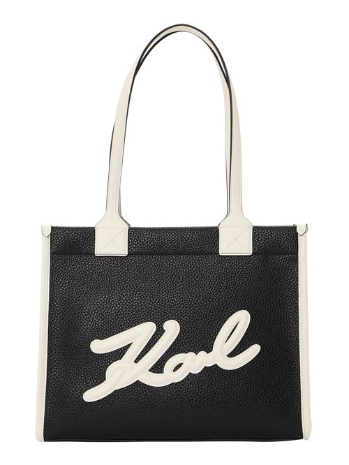 Karl Lagerfeld Skuldertaske  creme / sort
