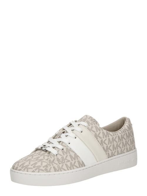 MICHAEL Michael Kors Sneaker low 'KEATON'  creme / mørkebrun / hvid