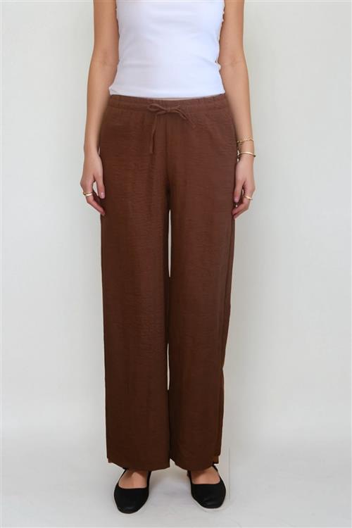 Lilly Pants - Brun - L - TeeShoppen
