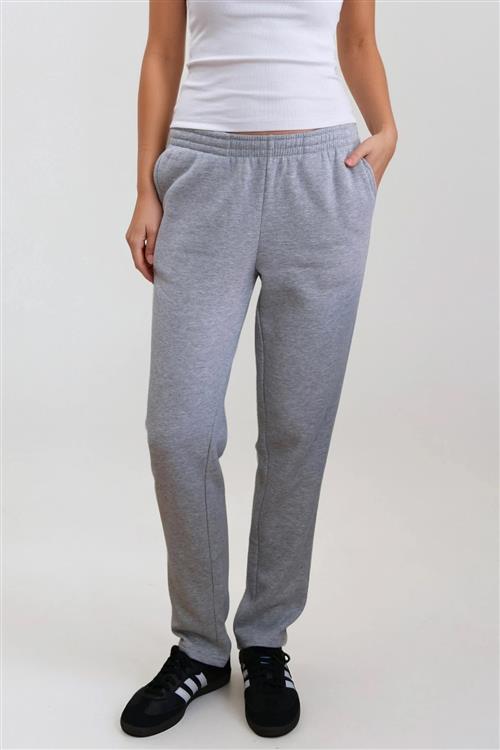 Essential Sweatpants - Grå Melange - L - TeeShoppen