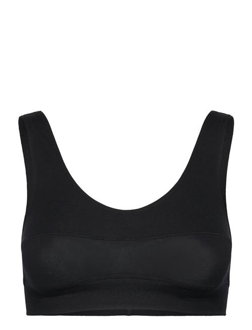 Elastic Soft Bra Calida Black