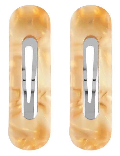 Marble Buckle Clip // 2 Pcs SUI AVA Orange