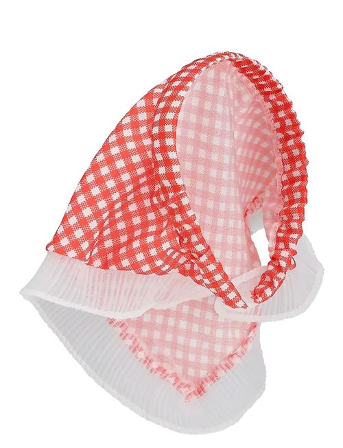 Checkered Headband // Hair Scarf SUI AVA Red