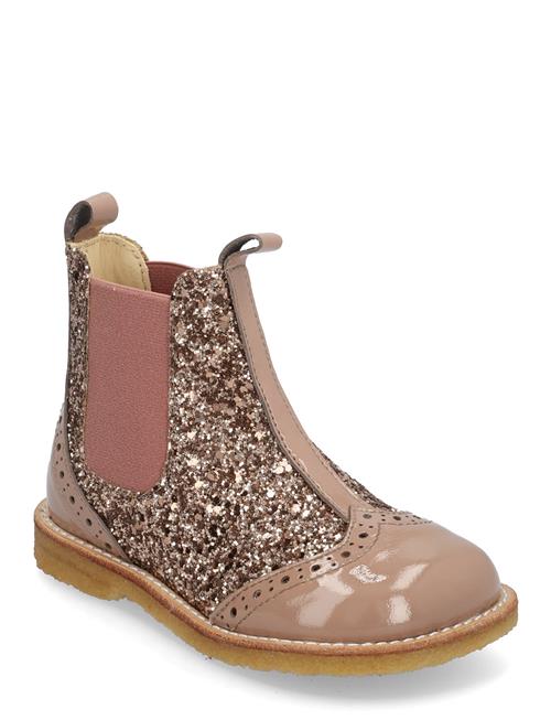 Booties - Flat - With Elastic ANGULUS Pink