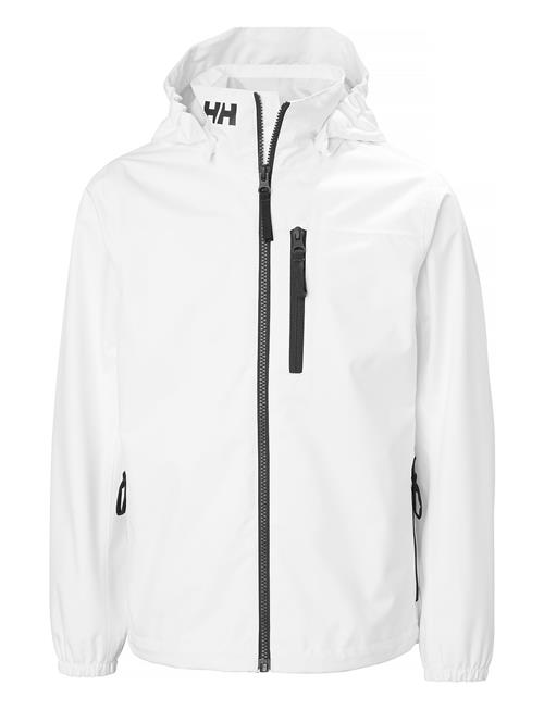 Se Jr Crew Hooded Jacket Helly Hansen White ved Booztlet