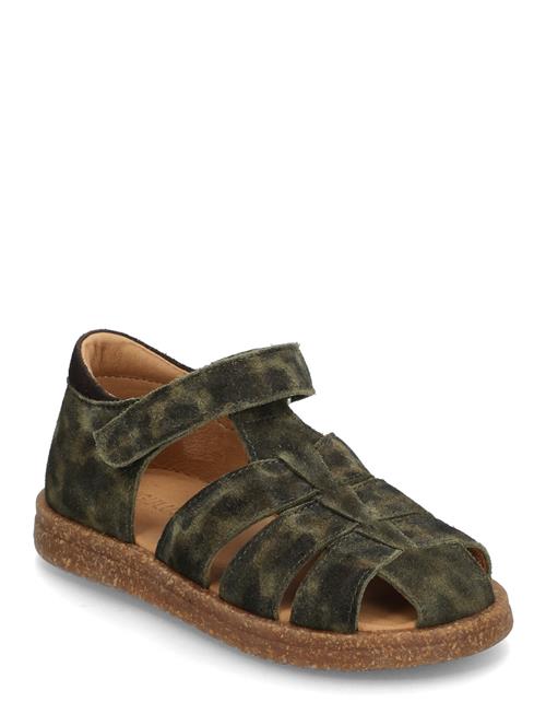 Sandals - Flat - Closed Toe ANGULUS Green