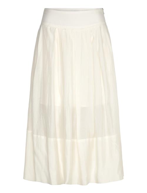 Cmmolly-Skirt Is A Skirt In A Premium Material With A Lovely Texture. The Skirt Copenhagen Muse White