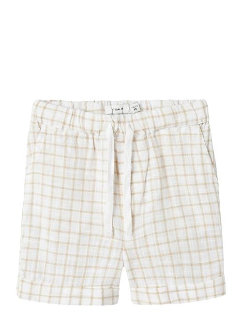 Nmmhalom Nreg Shorts Box Name It White