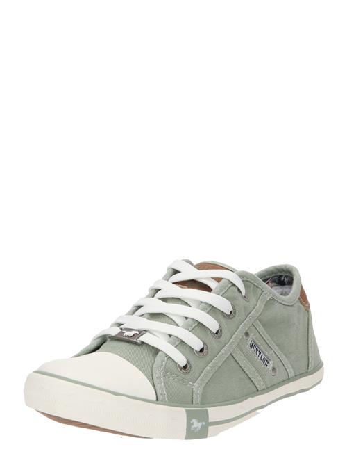 MUSTANG Sneaker low  grøn / hvid