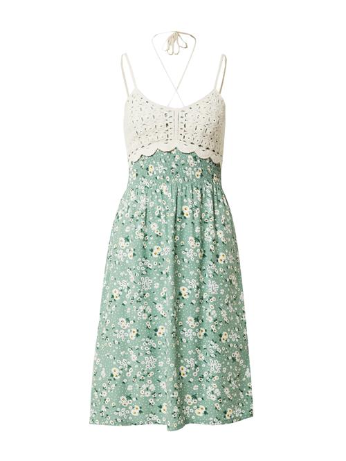 Hailys Sommerkjole 'Kana'  creme / gul / pastelgrøn / hvid