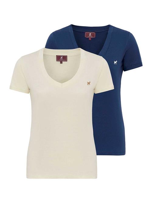 Williot Shirts 'Brescia'  creme / mørkeblå
