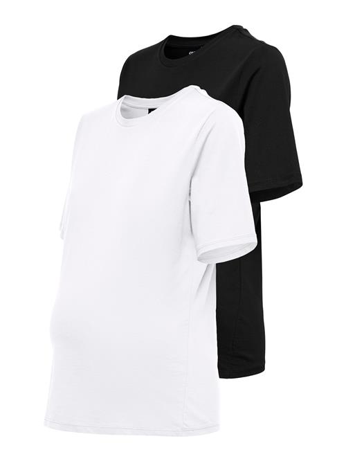 Se Only Maternity Shirts  sort / hvid ved About You