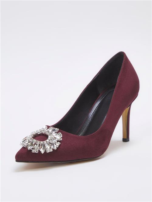Trendyol Pumps  rubinrød / sølv