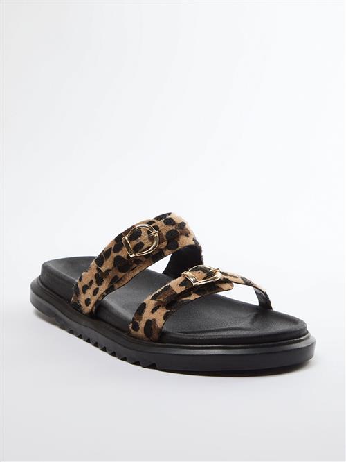 Trendyol Pantoletter  beige / sort