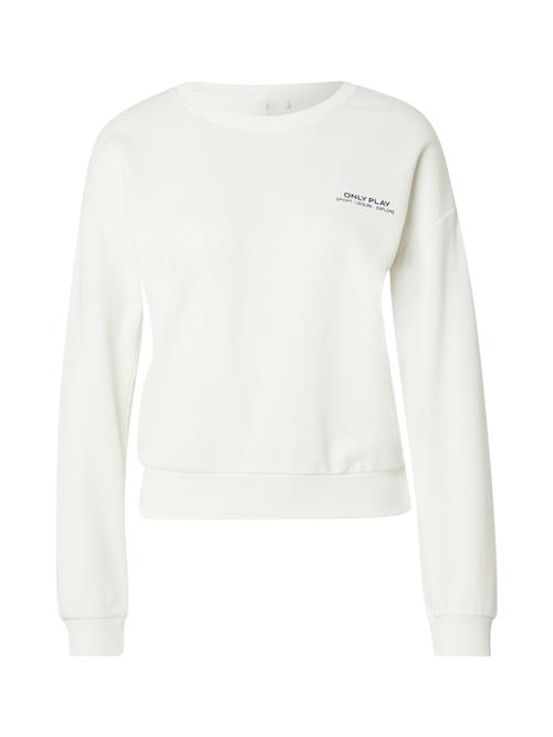 ONLY PLAY Sportsweatshirt 'ONPMAE'  blå / hvid