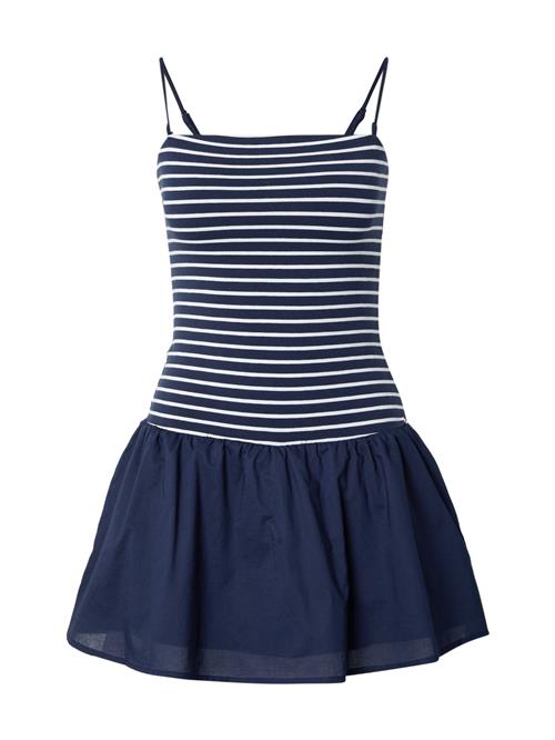 HOLLISTER Kjole  navy / hvid
