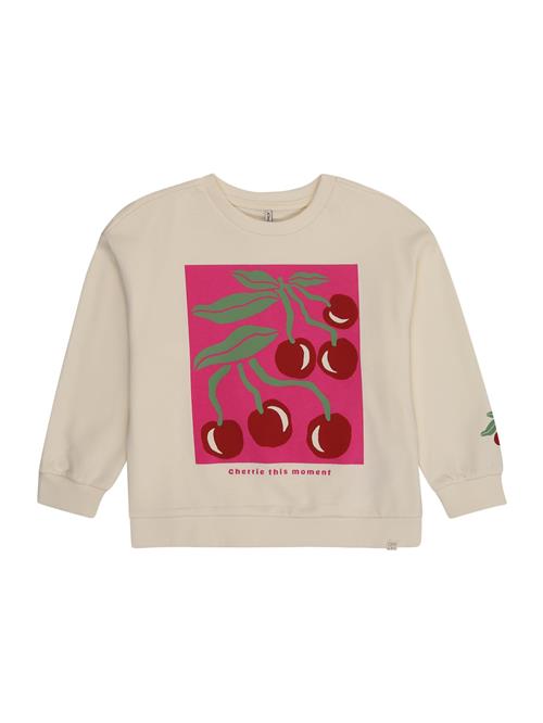 Only Mini Sweatshirt 'KMGARTSY'  creme