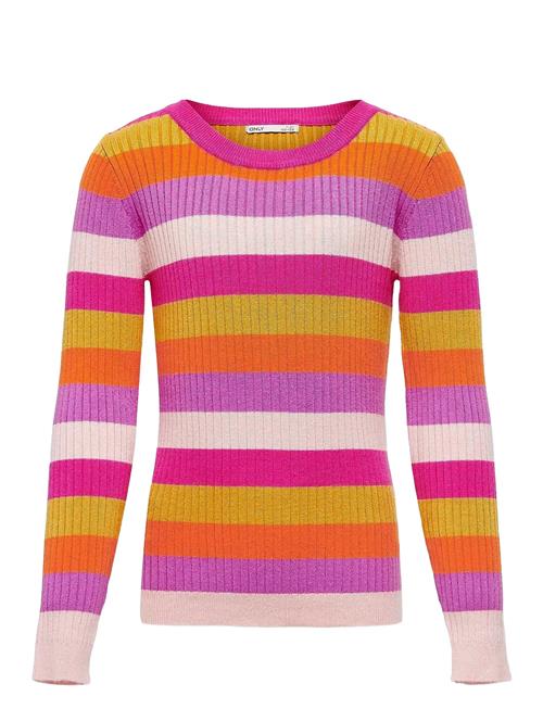 Kogkarol L/S O-Neck Knt Kids Only Pink