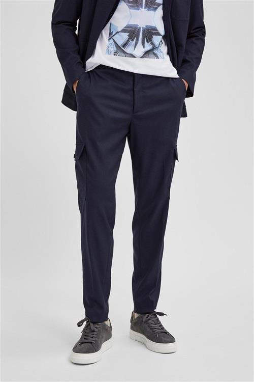 Reck Cargo Pants - Dark Sapphire - Herre - 48 - Selected Homme