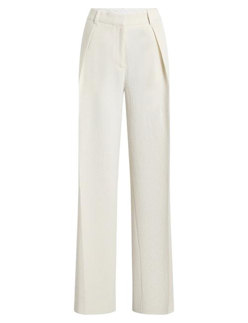 Soft Seersucker Wide Leg Calvin Klein White