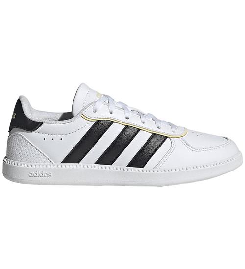 adidas Performance Sko - BREAKNET SLEEK J - Hvid/Sort