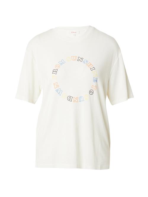 s.Oliver Shirts  gul / orange / sort / naturhvid