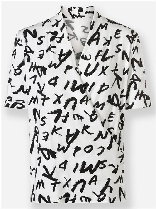 heine Shirts  sort / hvid