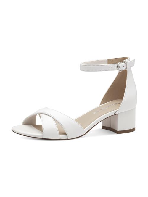 Tamaris Sandaler med rem  hvid