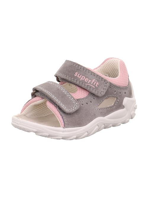 Se SUPERFIT Sandaler 'FLOW'  grå / lyserød ved About You