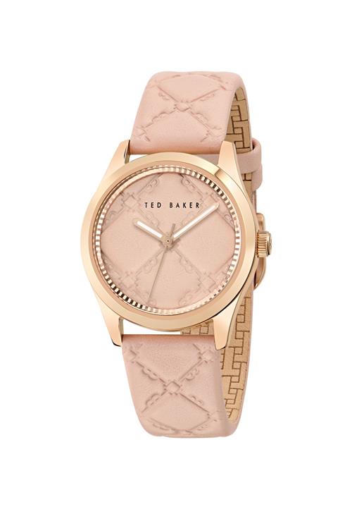 Ted Baker Analogt ur ' COOLLY '  rosa guld / sort