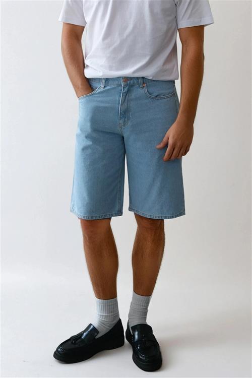 Denim Shorts Loose - Lyseblå - 34 - TeeShoppen