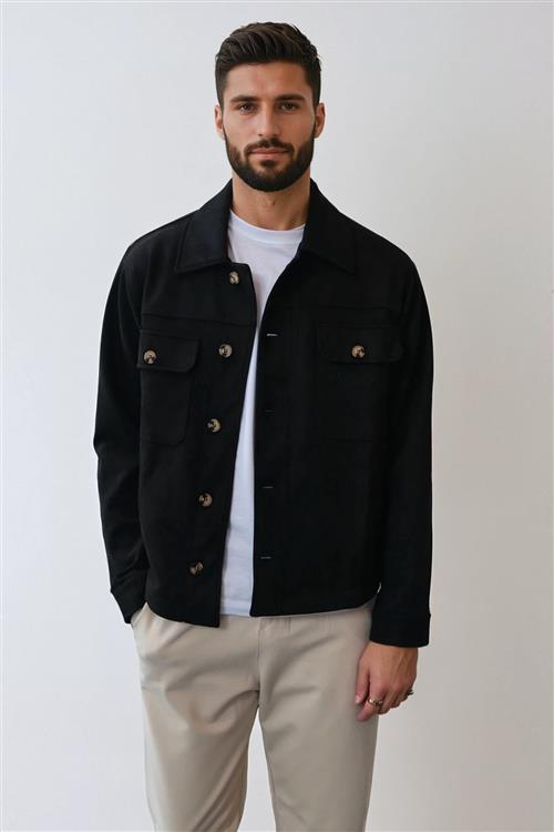 Callum Jakke - Sort - S - TeeShoppen