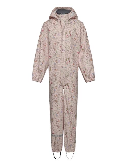 Pu Rain Suit Aop Recycled Mikk-line Pink