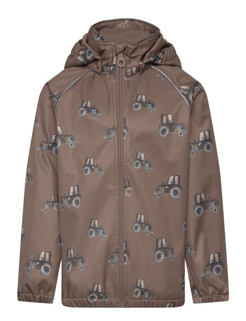 Softshell Jacket Aop Minymo Brown