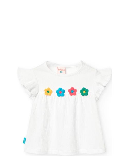 Knit T-Shirt Boboli White