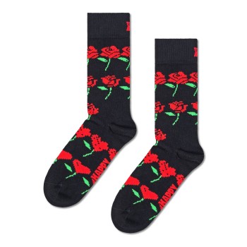 Happy socks Strømper Rose Hearts Sock Sort Str 41/46