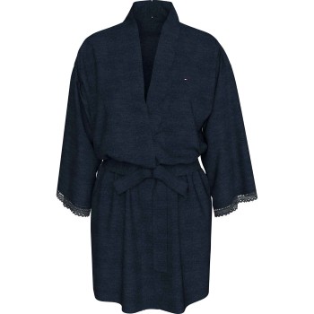 Tommy Hilfiger Modal Kimono Marineblå Medium Dame