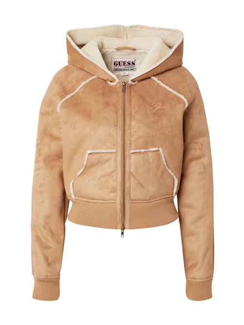 GUESS Originals Overgangsjakke  ecru / lysebrun