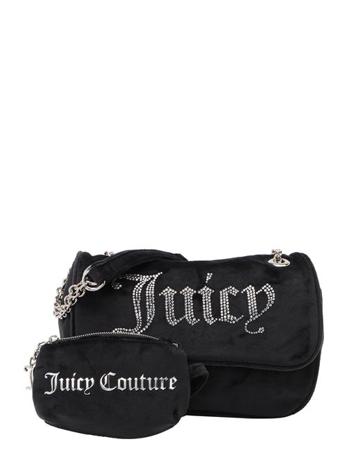 Juicy Couture Skuldertaske 'Kimberly'  sort / sølv
